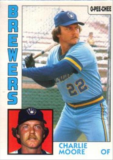 1984 O-Pee-Chee Baseball Cards 138     Charlie Moore